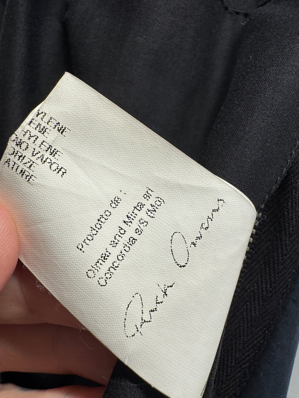 Rick Owens AW09 Crust Belted Cross-Front Sleeve Zip Coat