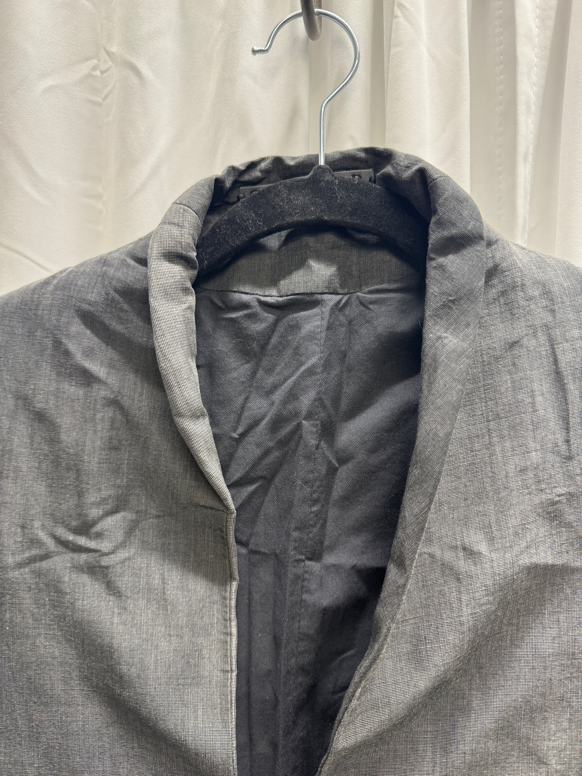 Obscur — SS11, Asymmetric Metal Clasped Tailored Jacket