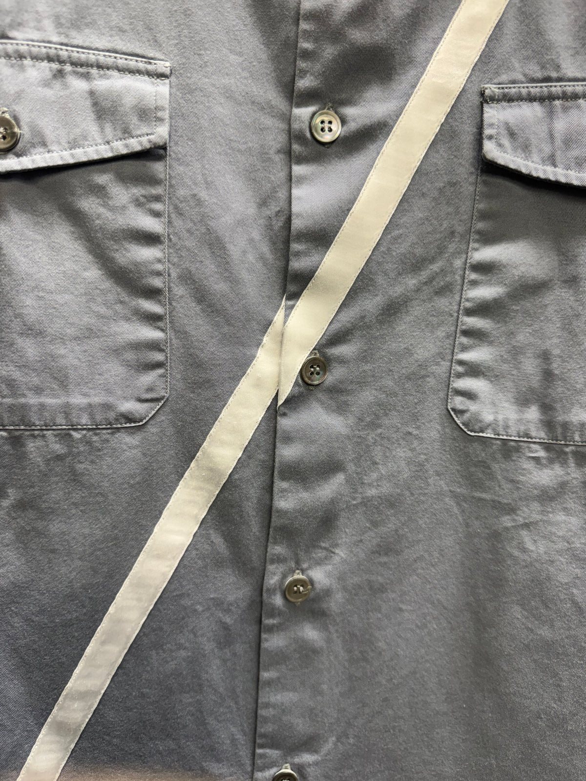 Helmut Lang SS98 Tape Cross Utility Shirt