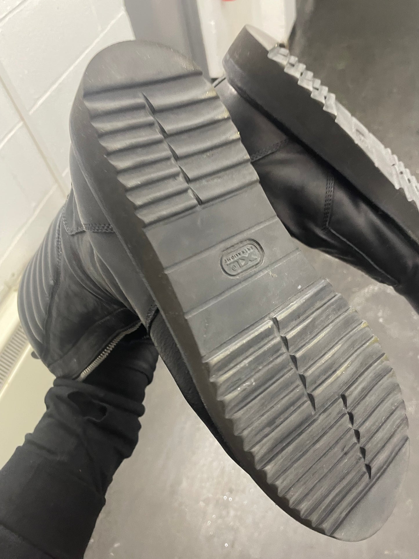 Rick Owens Mohawk Basket Creeper Boots