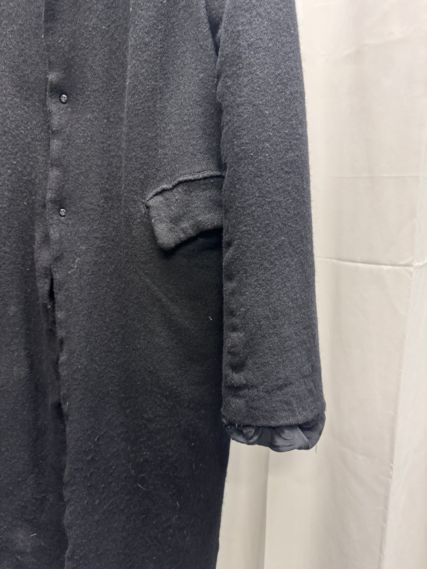 Comme Des Garcons Homme Plus AW21 Darkroom Shrunken Wool Reversible Coat
