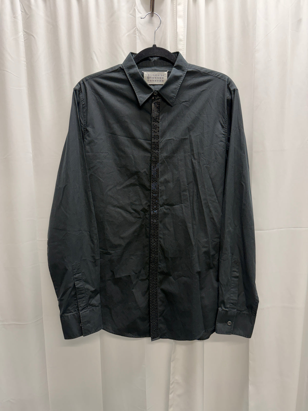 Maison Martin Margiela SS09 Rubber Sequin Trim Shirt (L)