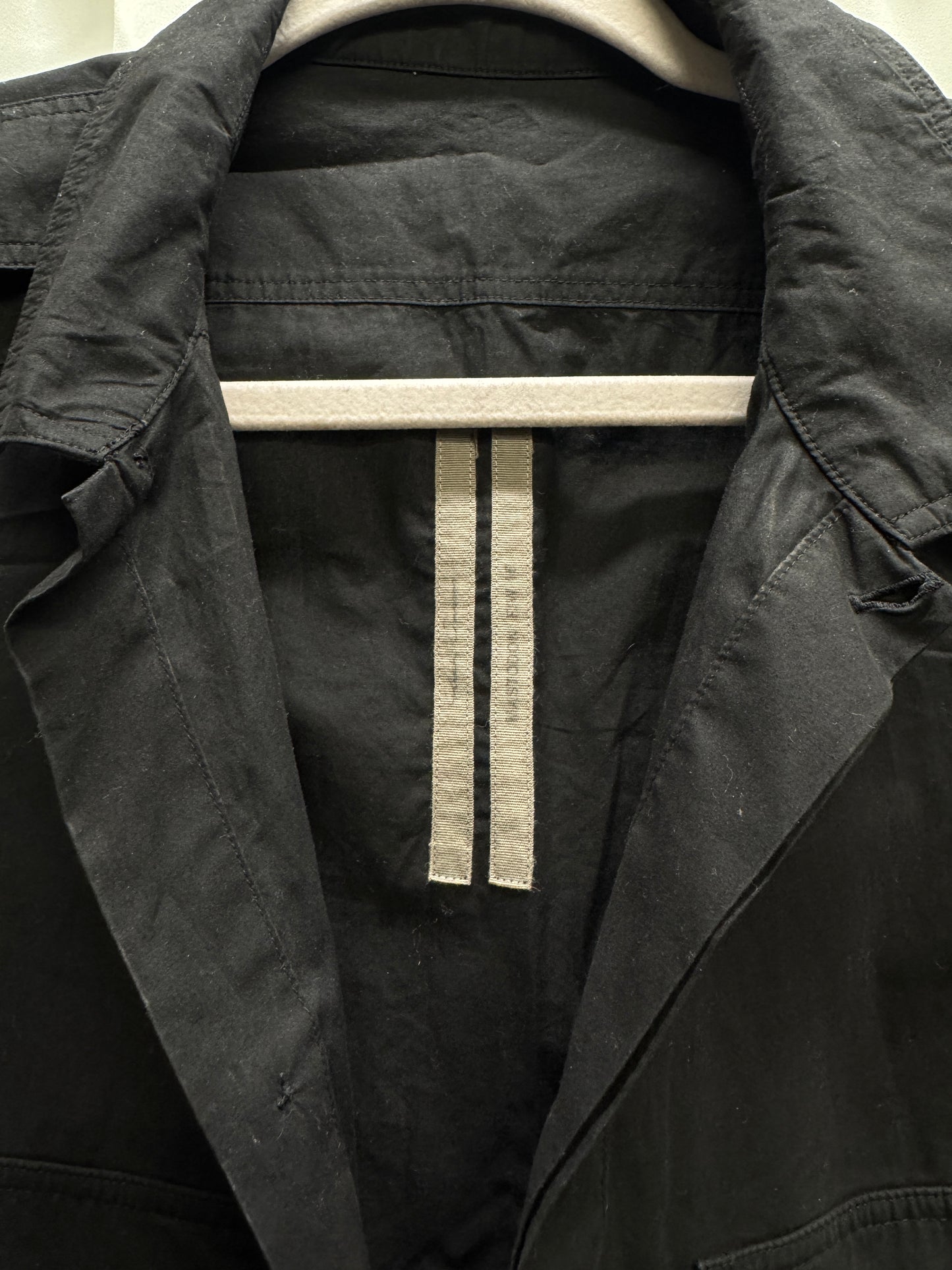 Rick Owens AW16 Mastodon Elongated Military Shirt