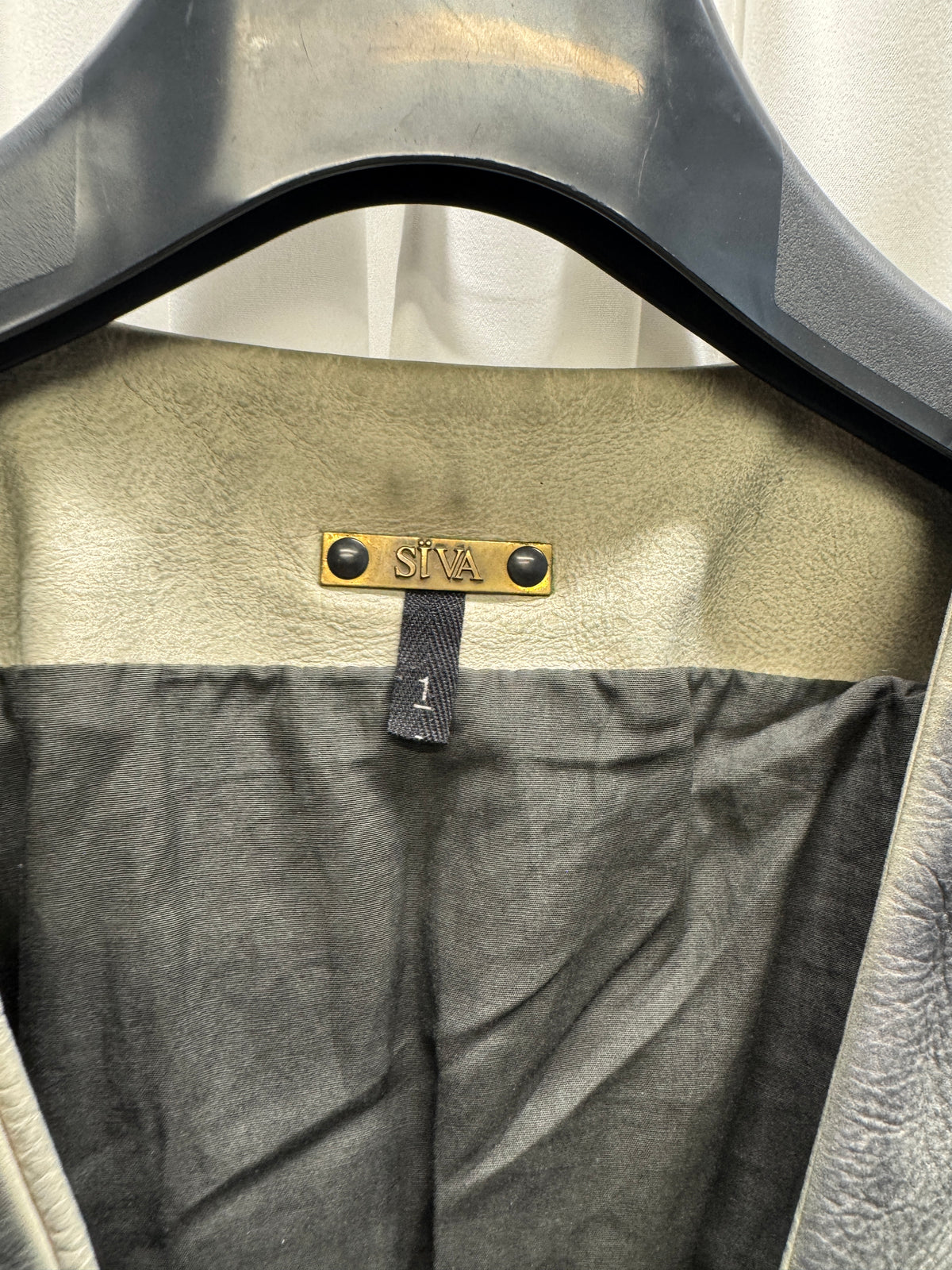 SIVA AW13 COLD “SYMBIOSIS” Leather Jacket