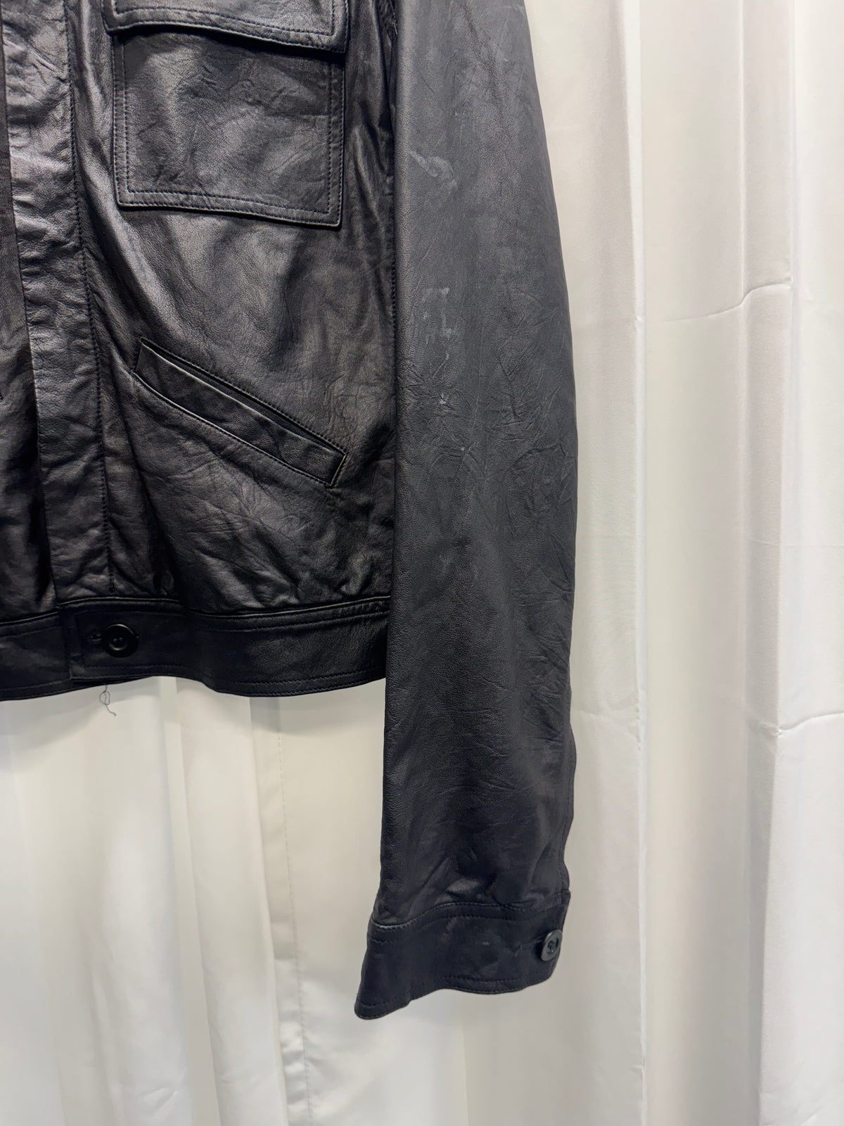 Rick Owens FW08 Stag Lambskin Sample Bruiser Jacket