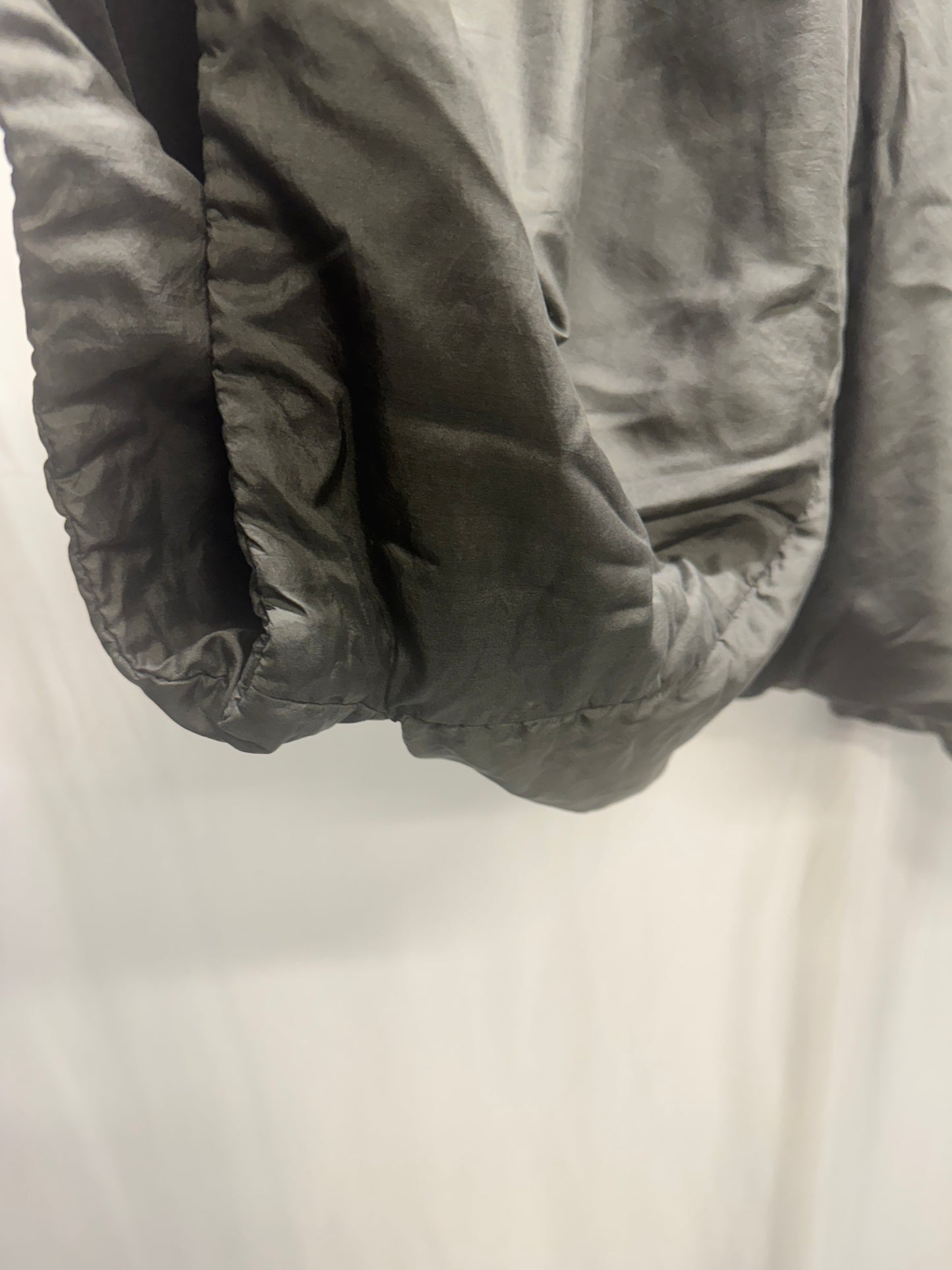 egg trading padded silk drop crotch crop trousers