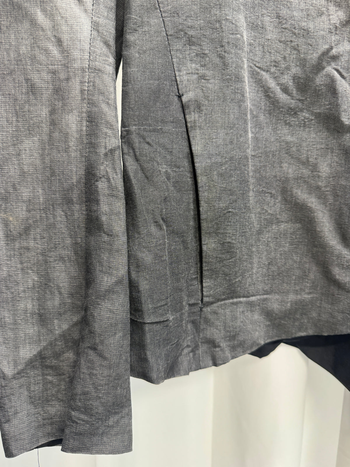 Obscur — SS11, Asymmetric Metal Clasped Tailored Jacket