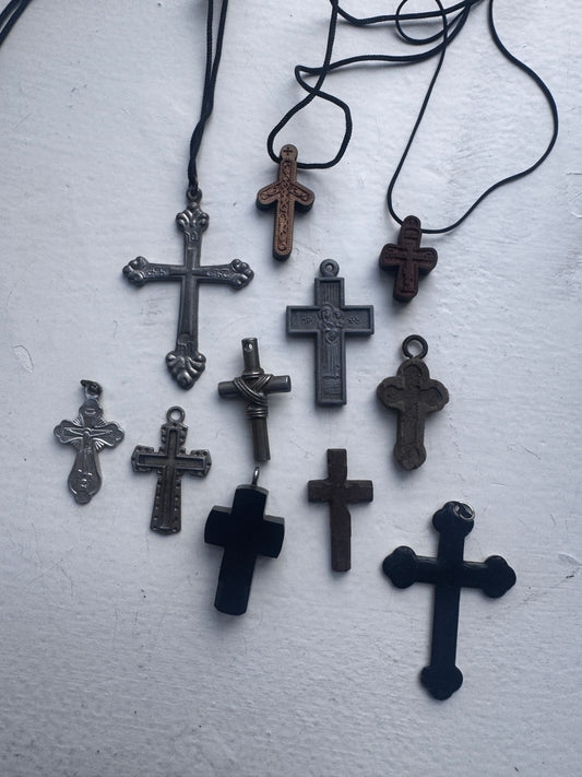 mixed orthodox pendants from Ukraine & Georgia