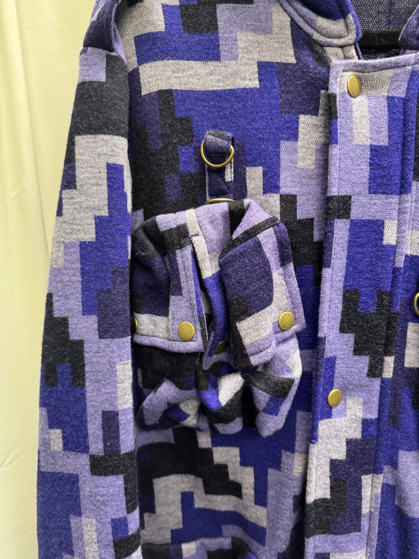 beauty:beast also 90’s era digi camo utility hooded jacket