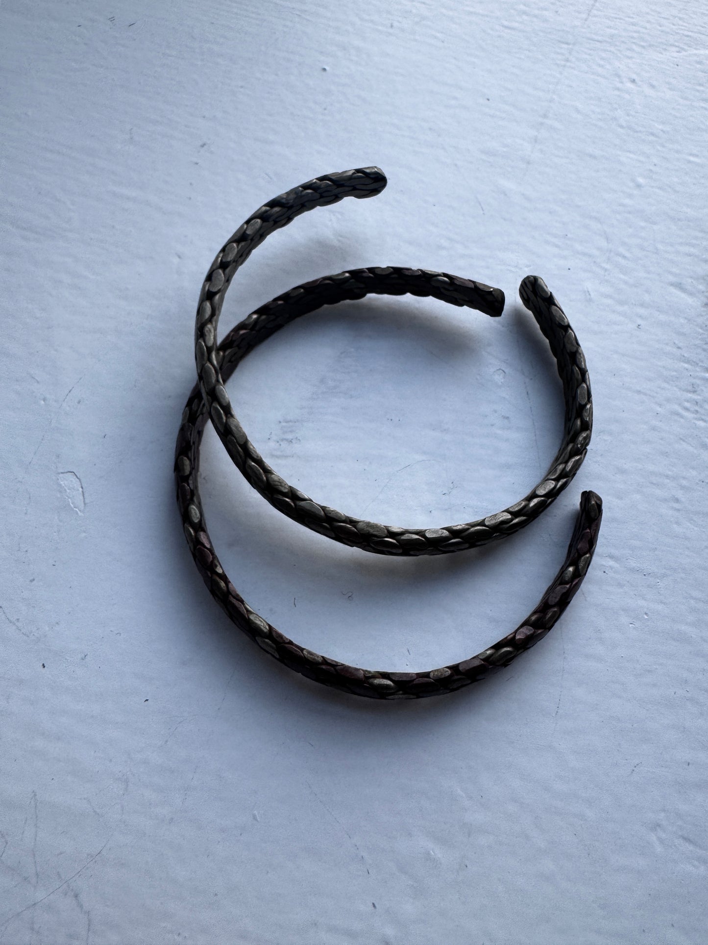 brass honeycomb bracelets