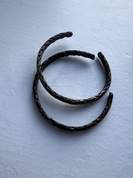 brass honeycomb bracelets