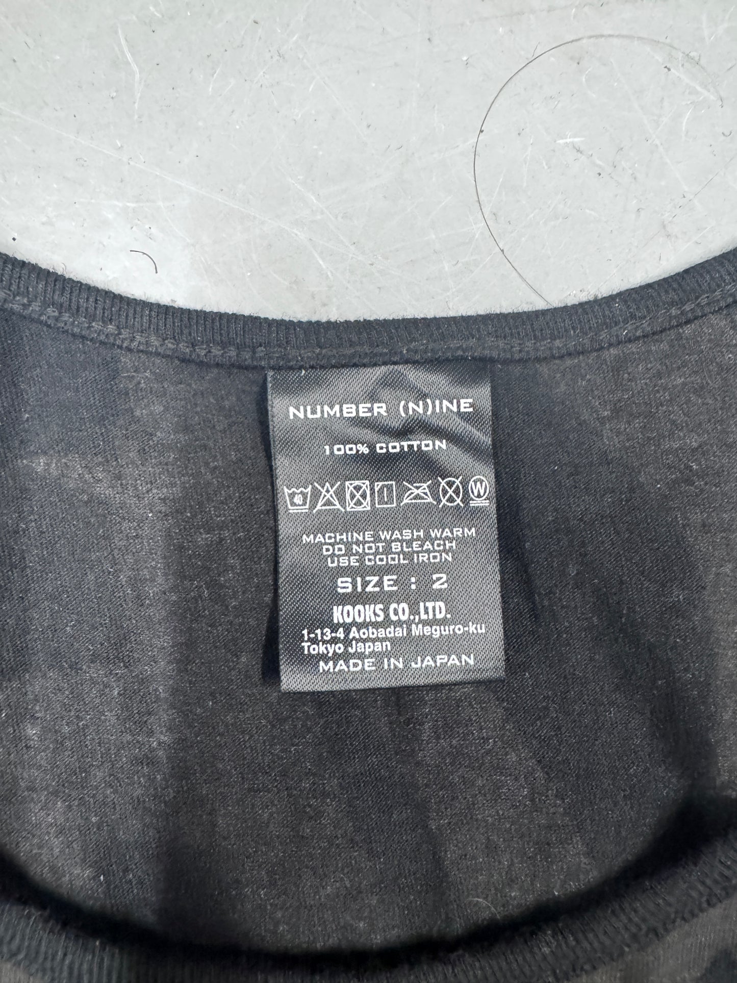 Number (N)ine AW04 Tribal Tank