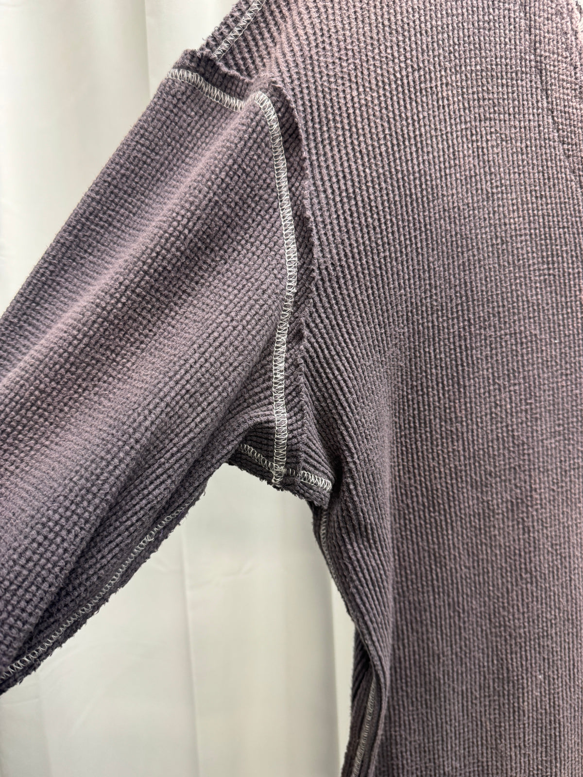 sulvam Early Deconstructed Broken Knit Tunic