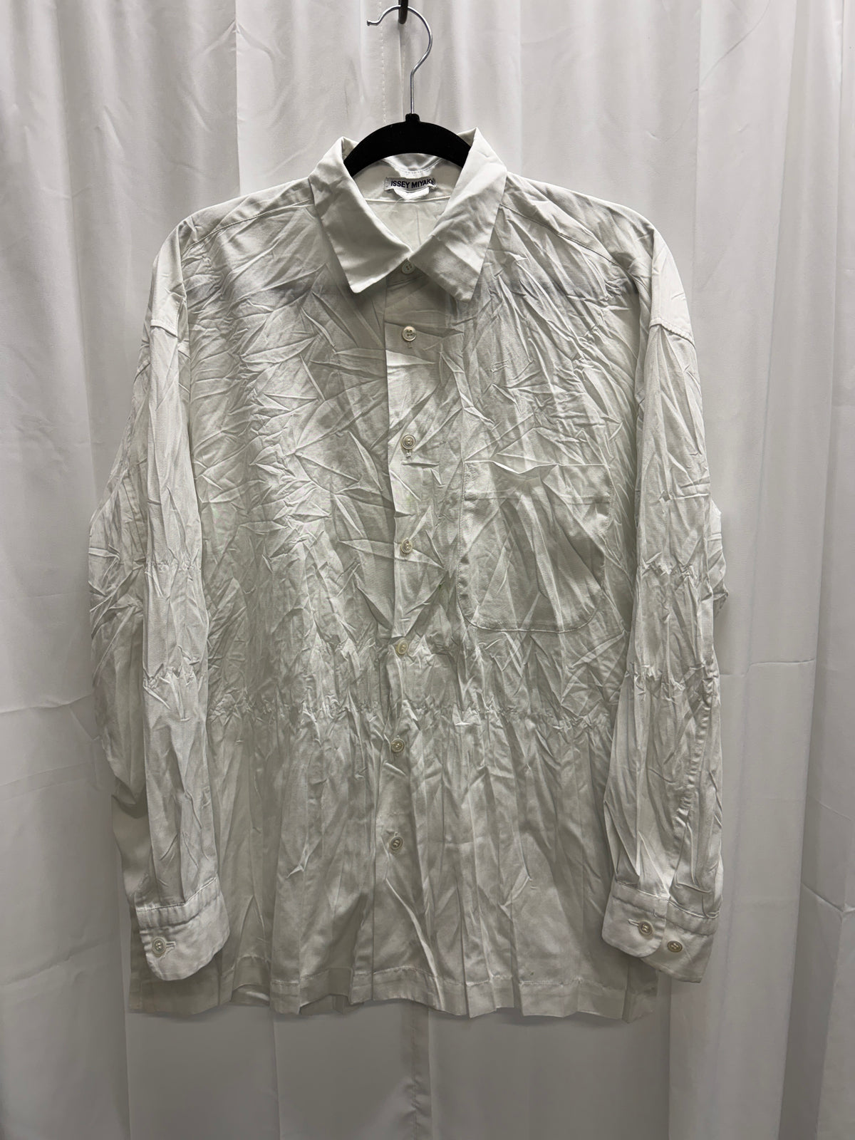 Issey Miyake 90s Crinkled Shirt
