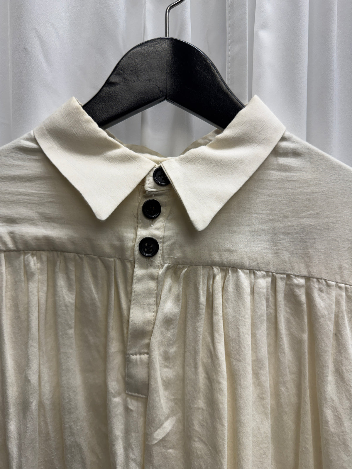 Christopher Nemeth — Extreme Volume Pleated & Gathered Cotton Lawn Shirt