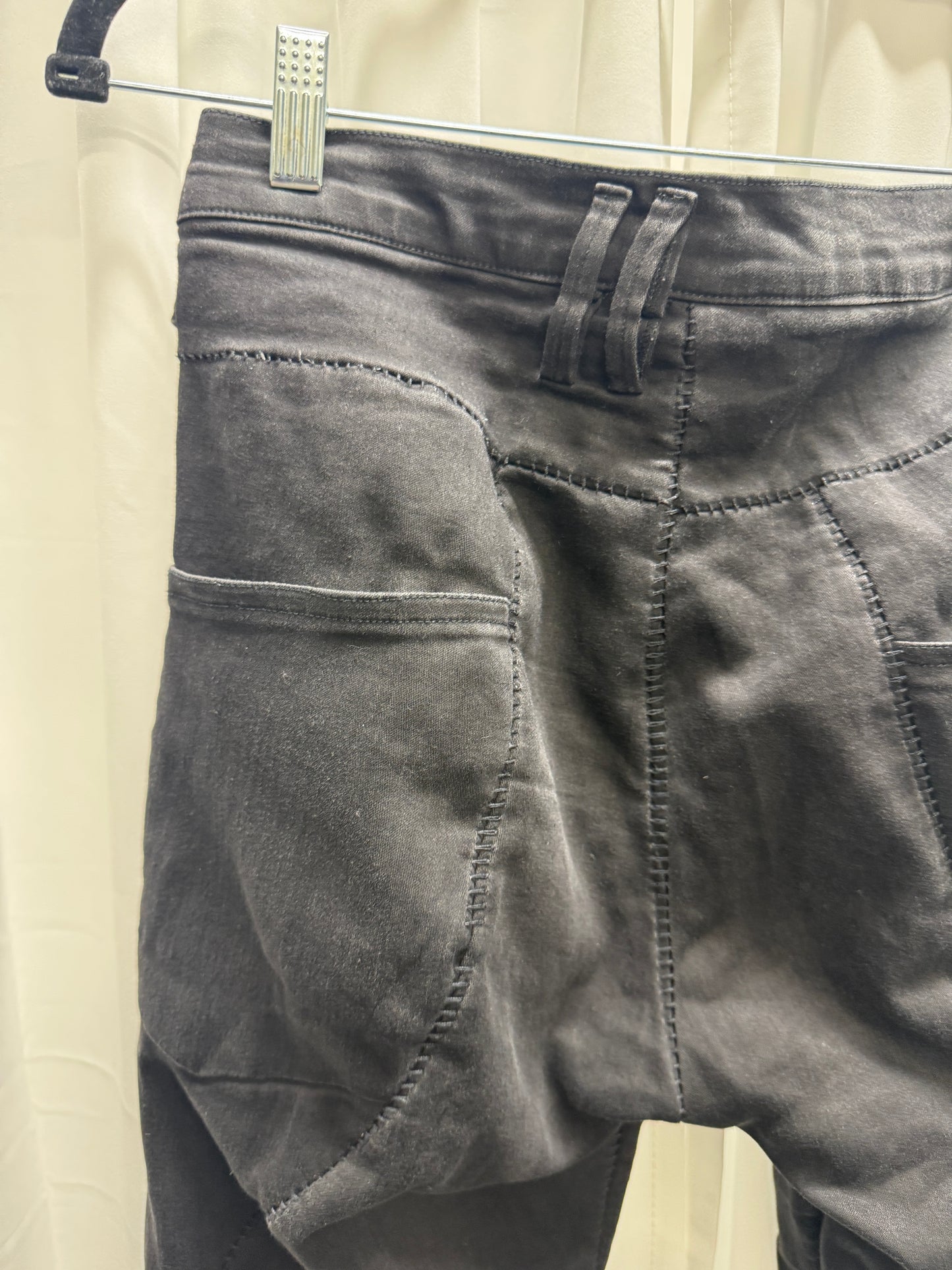 Zam Barrett Monster Overlock Chainseam Extended Skinny/Slim Spiral Jeans