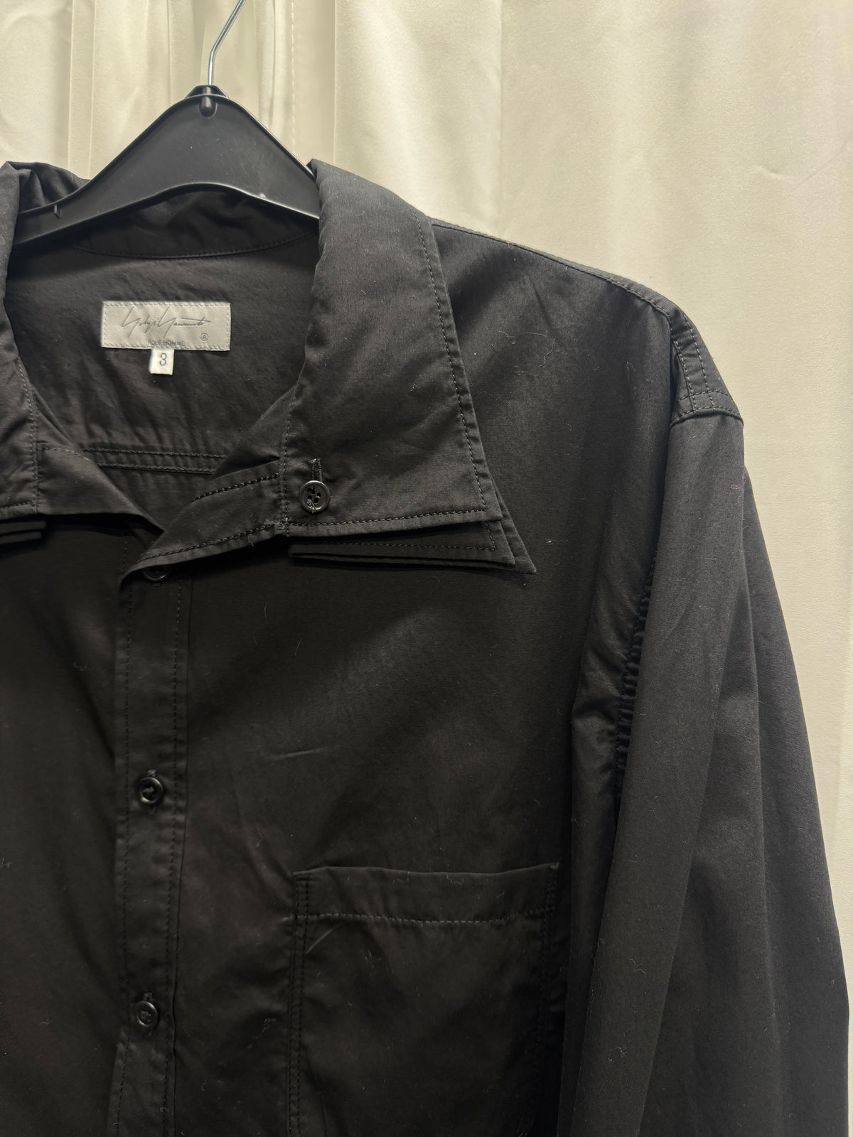 Yohji Yamamoto POUR HOMME AW23 Triple Collar Shirt