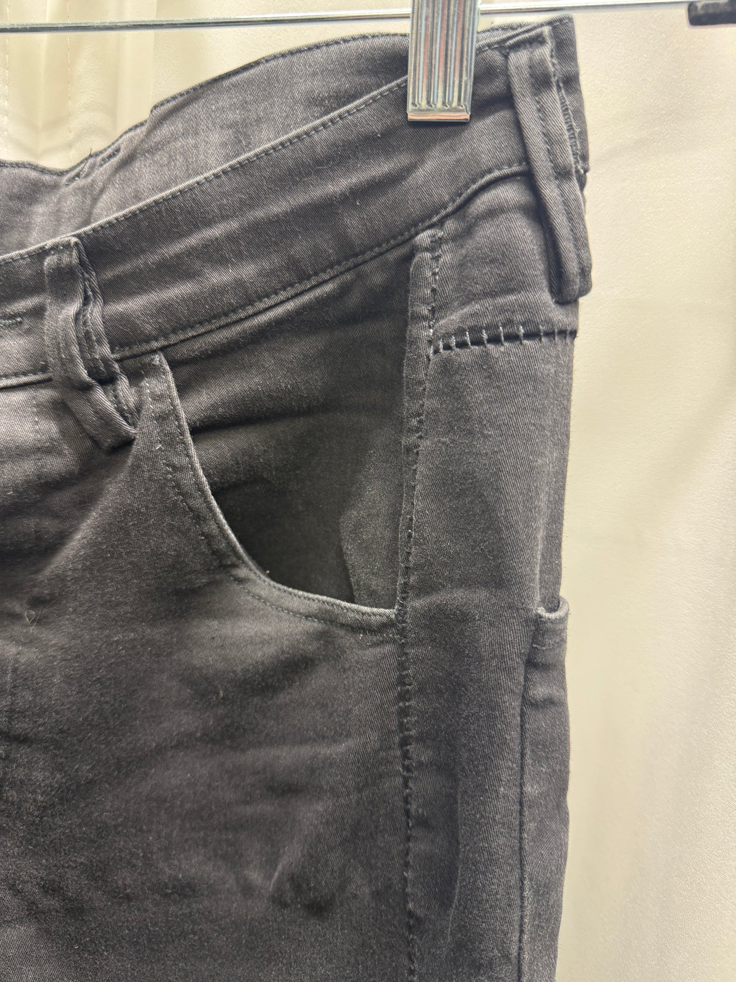 Zam Barrett Monster Overlock Chainseam Extended Skinny/Slim Spiral Jeans