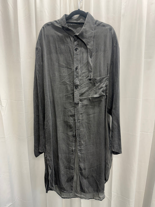 Yohji Yamamoto Pour Homme Cellulose Half Collar Overshirt