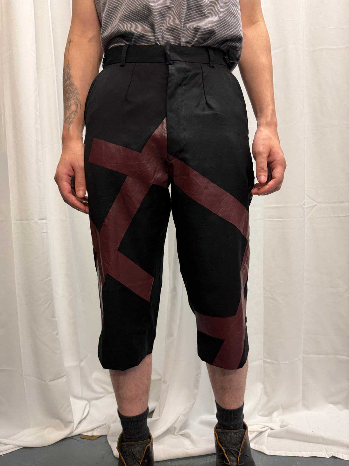 Masaki Matsushima Homme Tape Tailored Capri Trouser