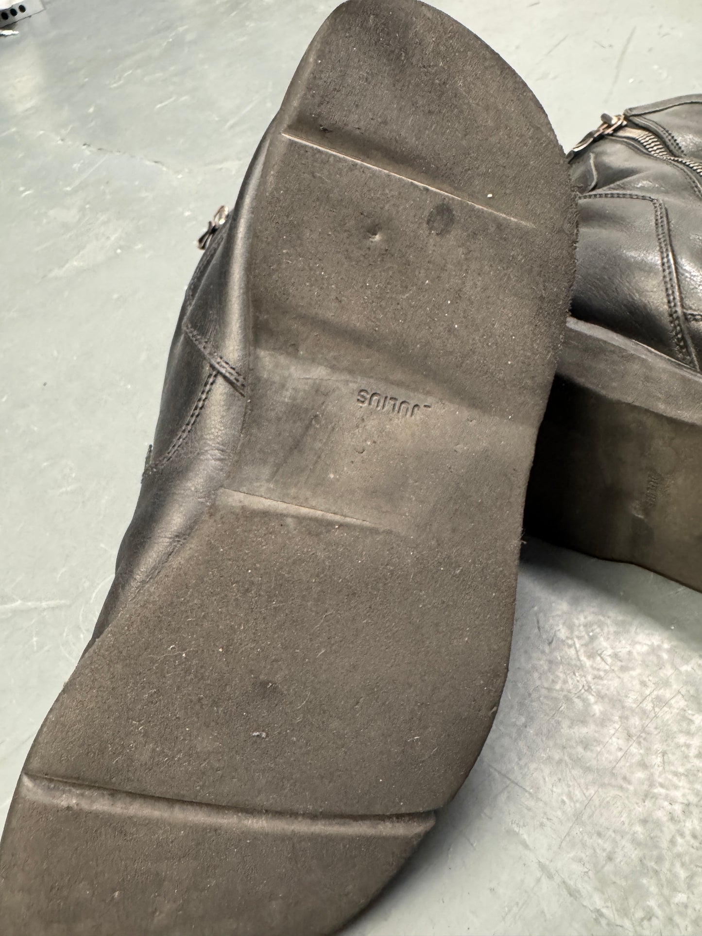 Julius AW14 Moto Zip Pocket Boot