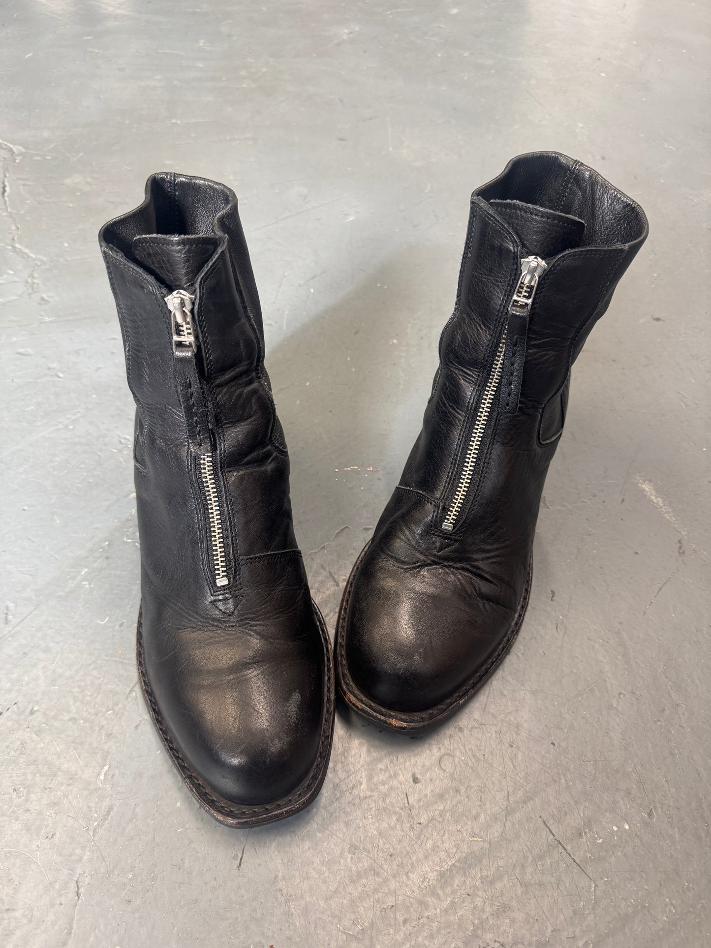 Mihara Yasuhiro x Studio Seven Front Zip Boots