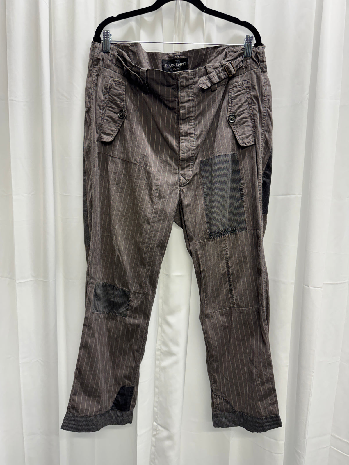 Share Spirit Homme Patchwork Trousers