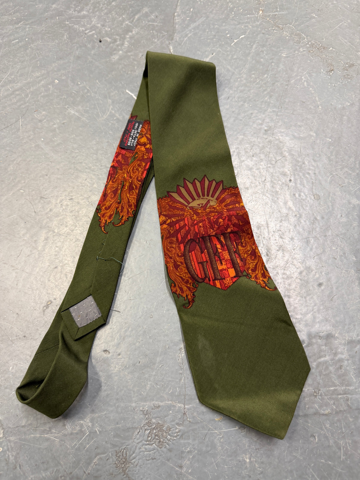 Gianfranco Ferre Graphic Tie