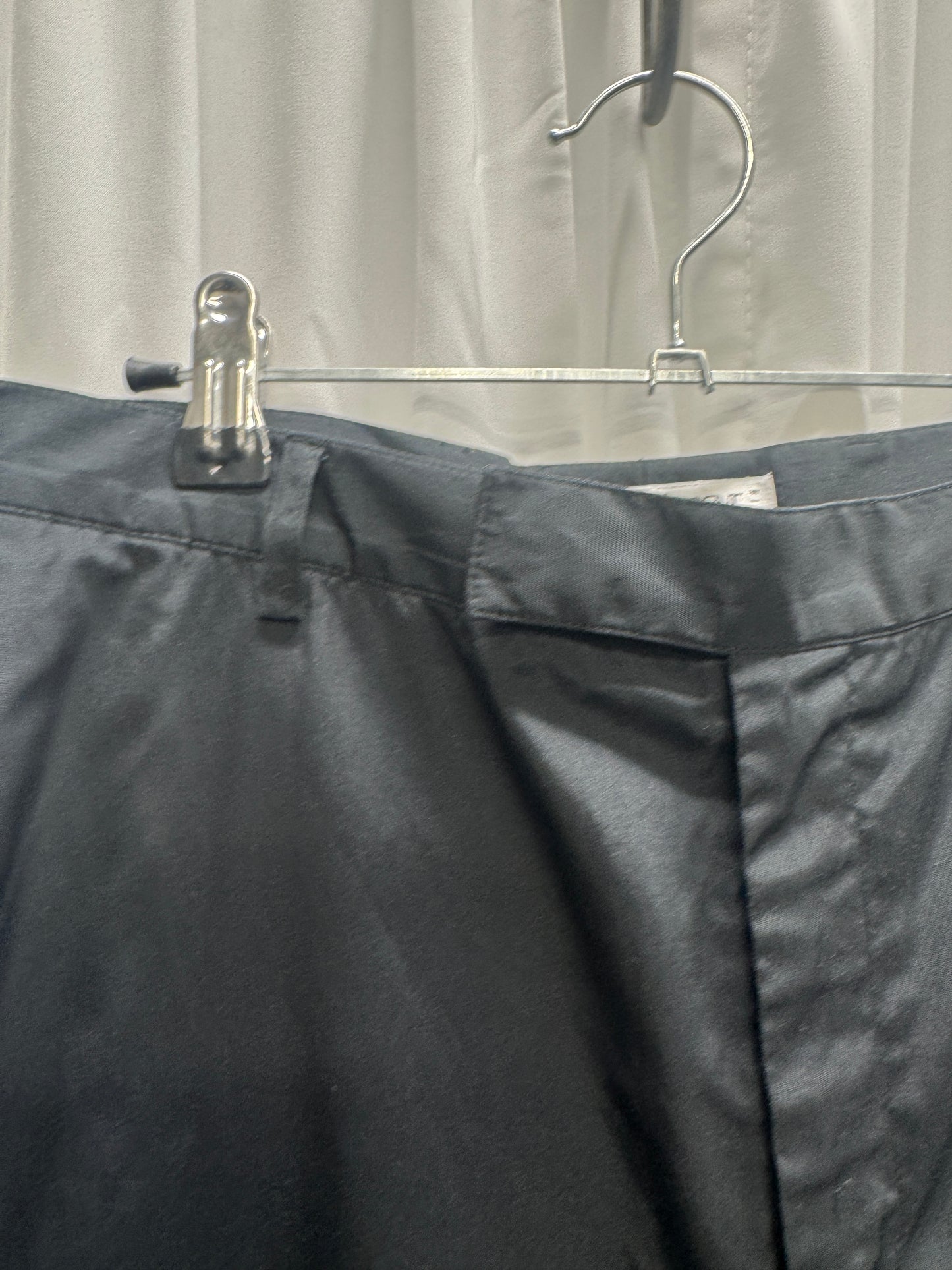YSL Rive Gauche - 00 Hedi Slimane Wide Leg Silk Blend Trouser