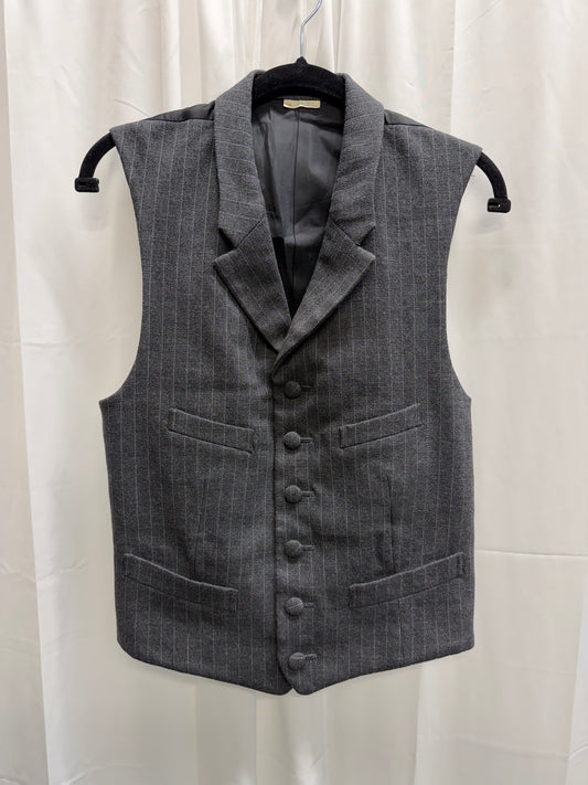Comme des Garçons Homme Plus AW07 My Way Pinstripe Wool Tailored Vest