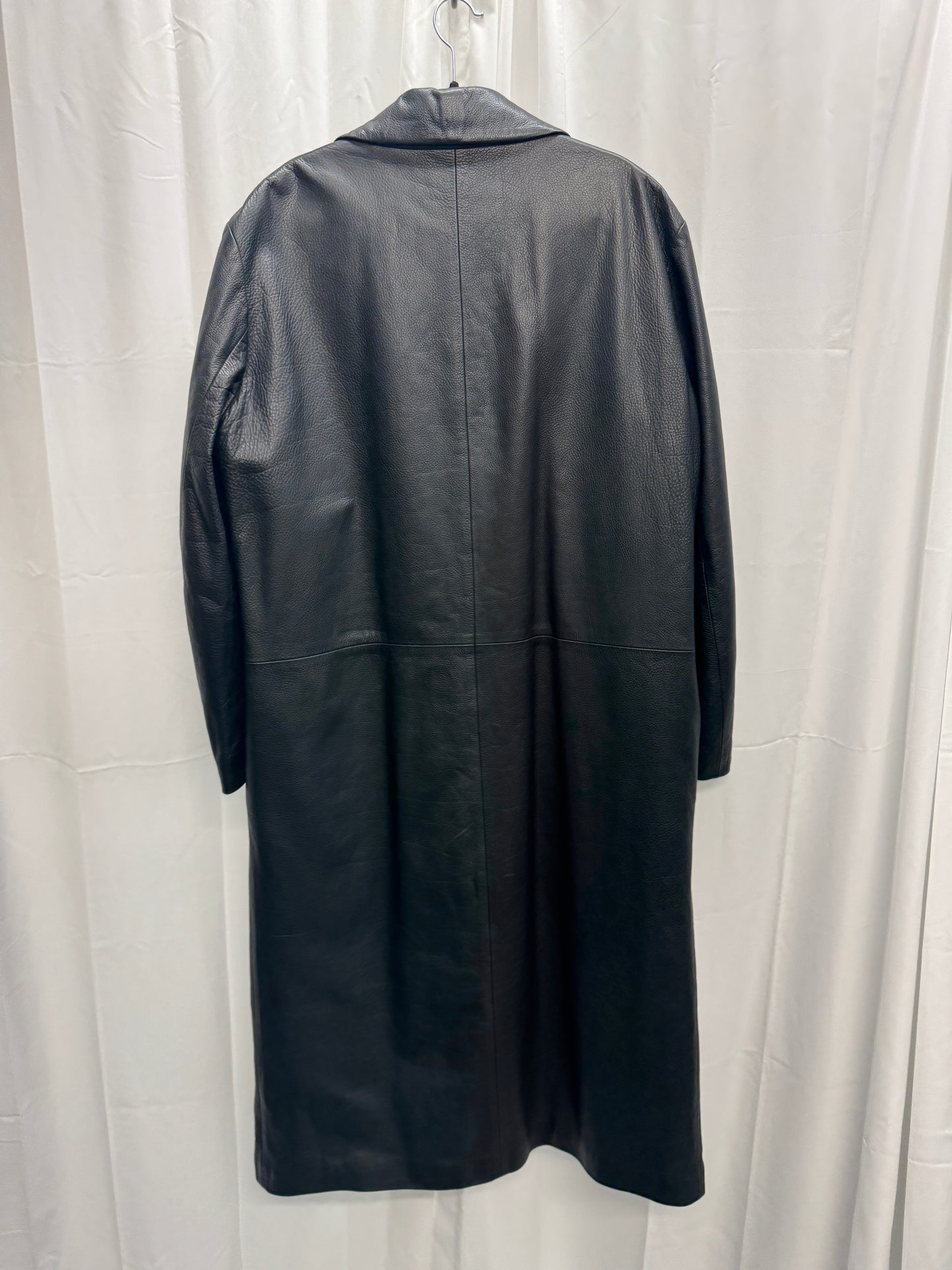 Raf Simons for Ruffo Research — AW/SS 1999 Leather Overcoat