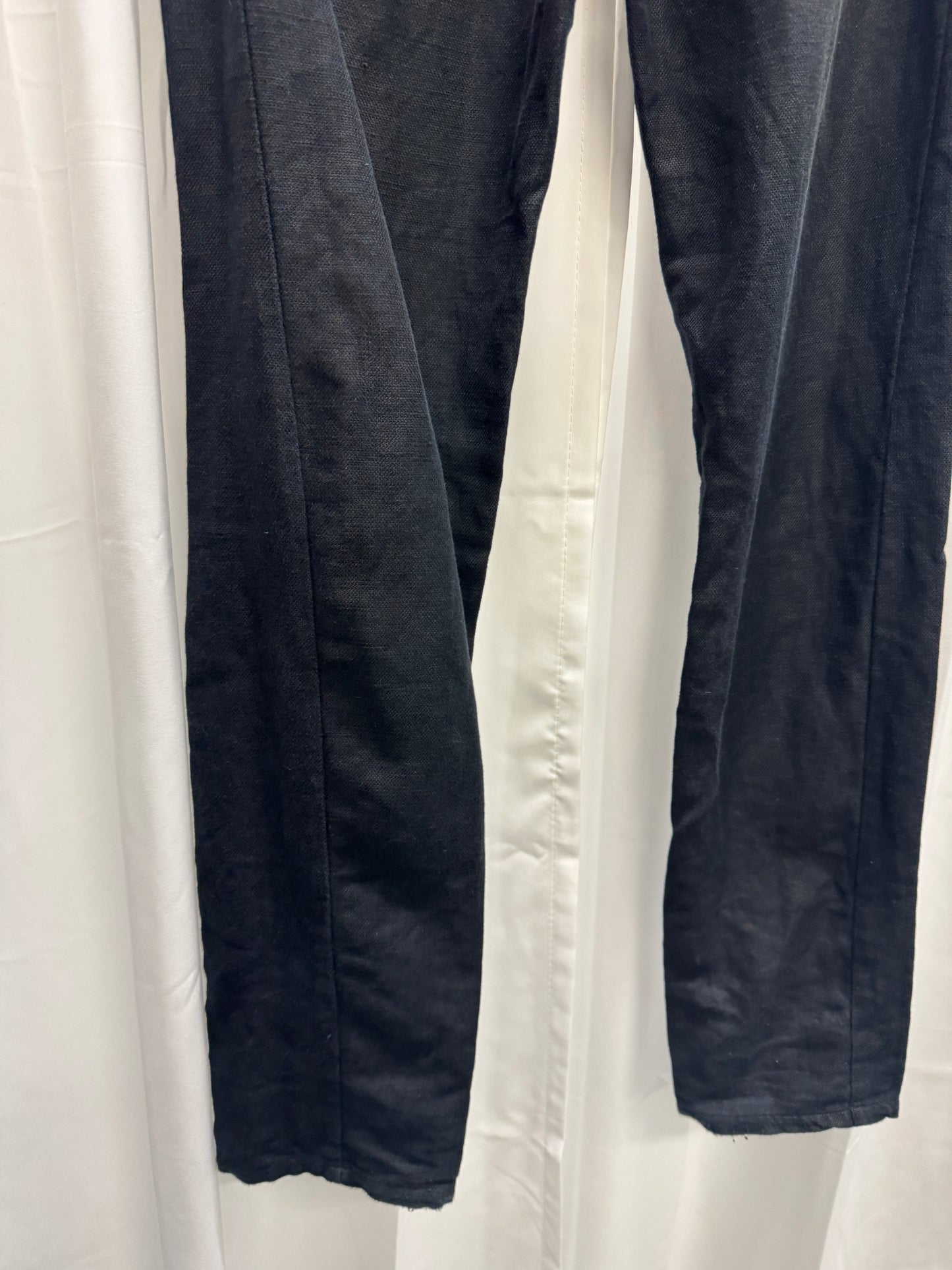 Zam Barrett Thick Linen Slim Trouser
