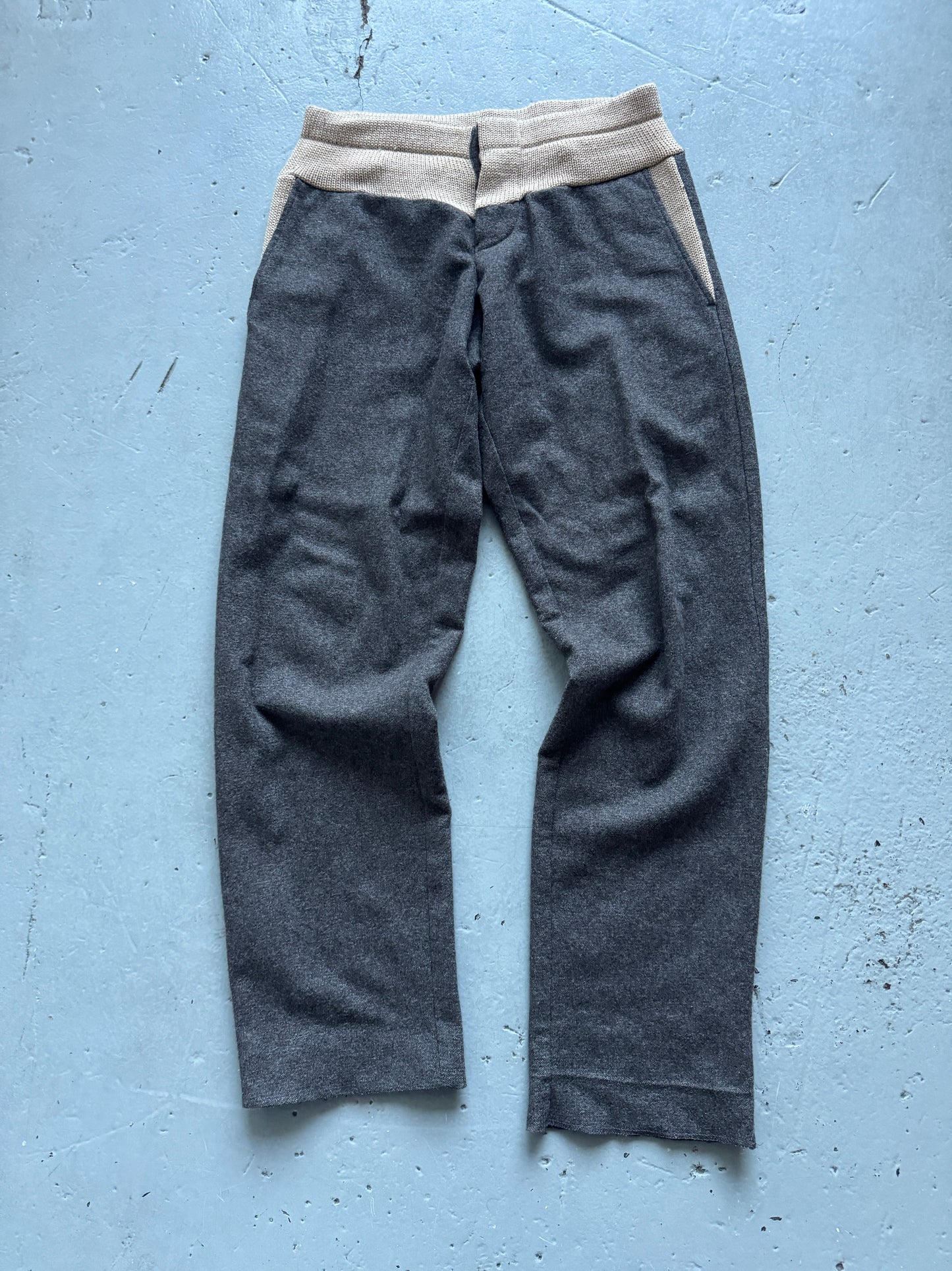 stephan schneider wool cummerbund trouser