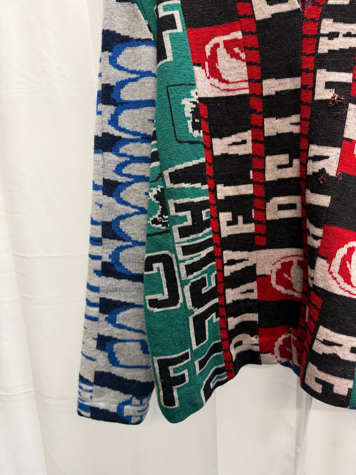 Maison Martin Margiela x H&M Reconstructed Football Scarf Knit Sweater (M)