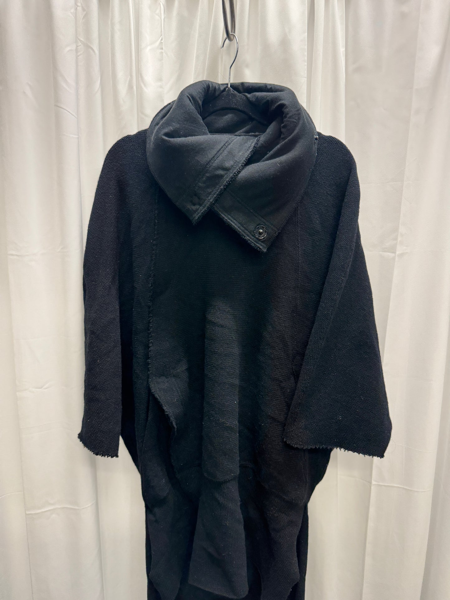 Nude Masahiko Maruyama High Neck Short Sleeve Wool Bomber