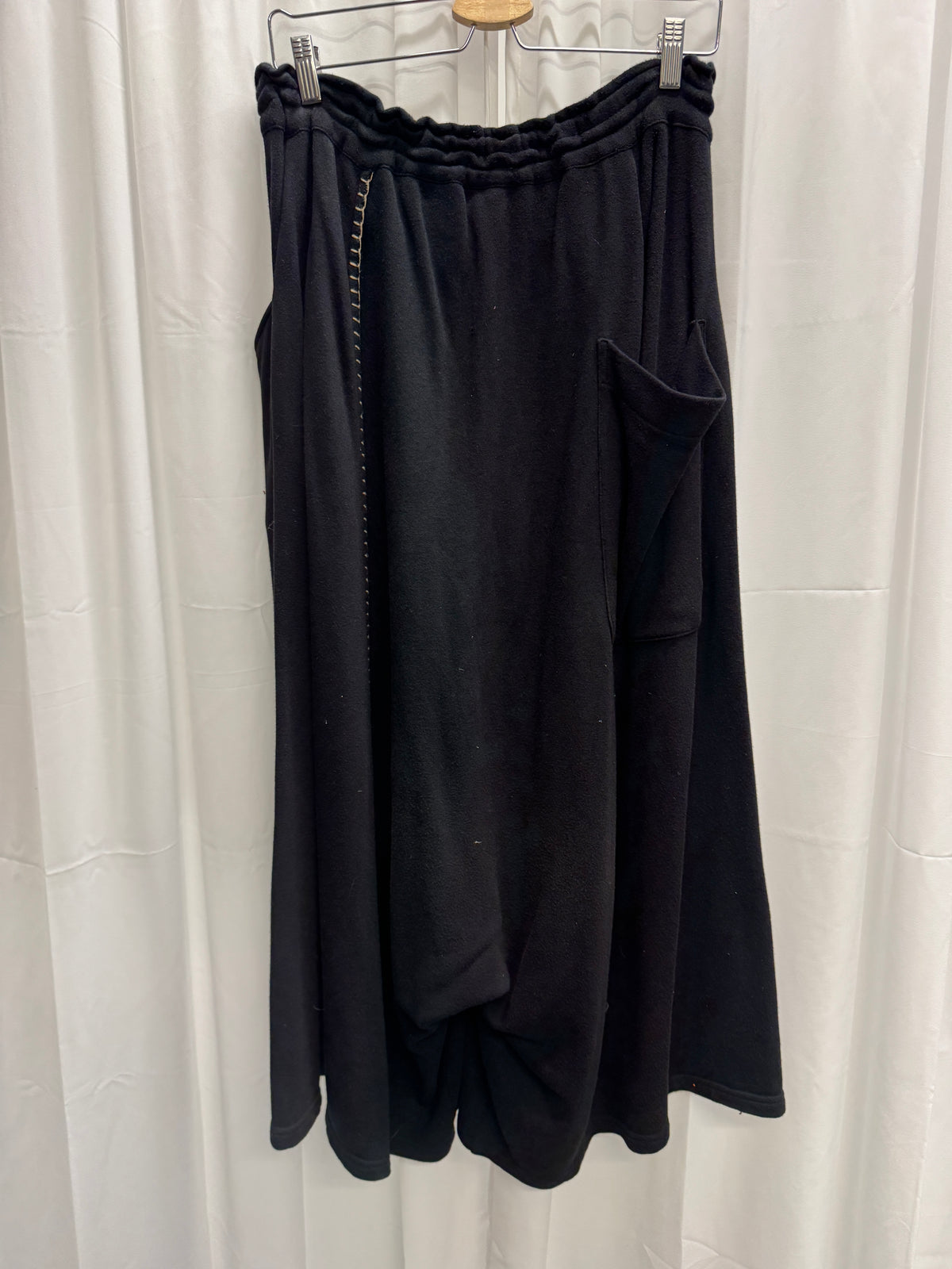 Y’s Yohji Yamamoto Voluminous Wide Drop-Crotch Trousers