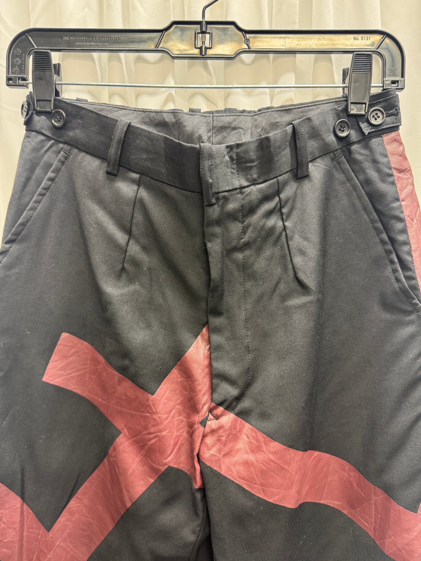 Masaki Matsushima Homme Tape Tailored Capri Trouser