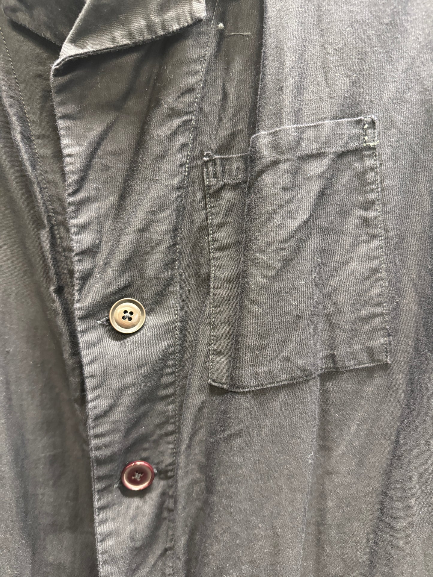 vintage italian military lightweight coat