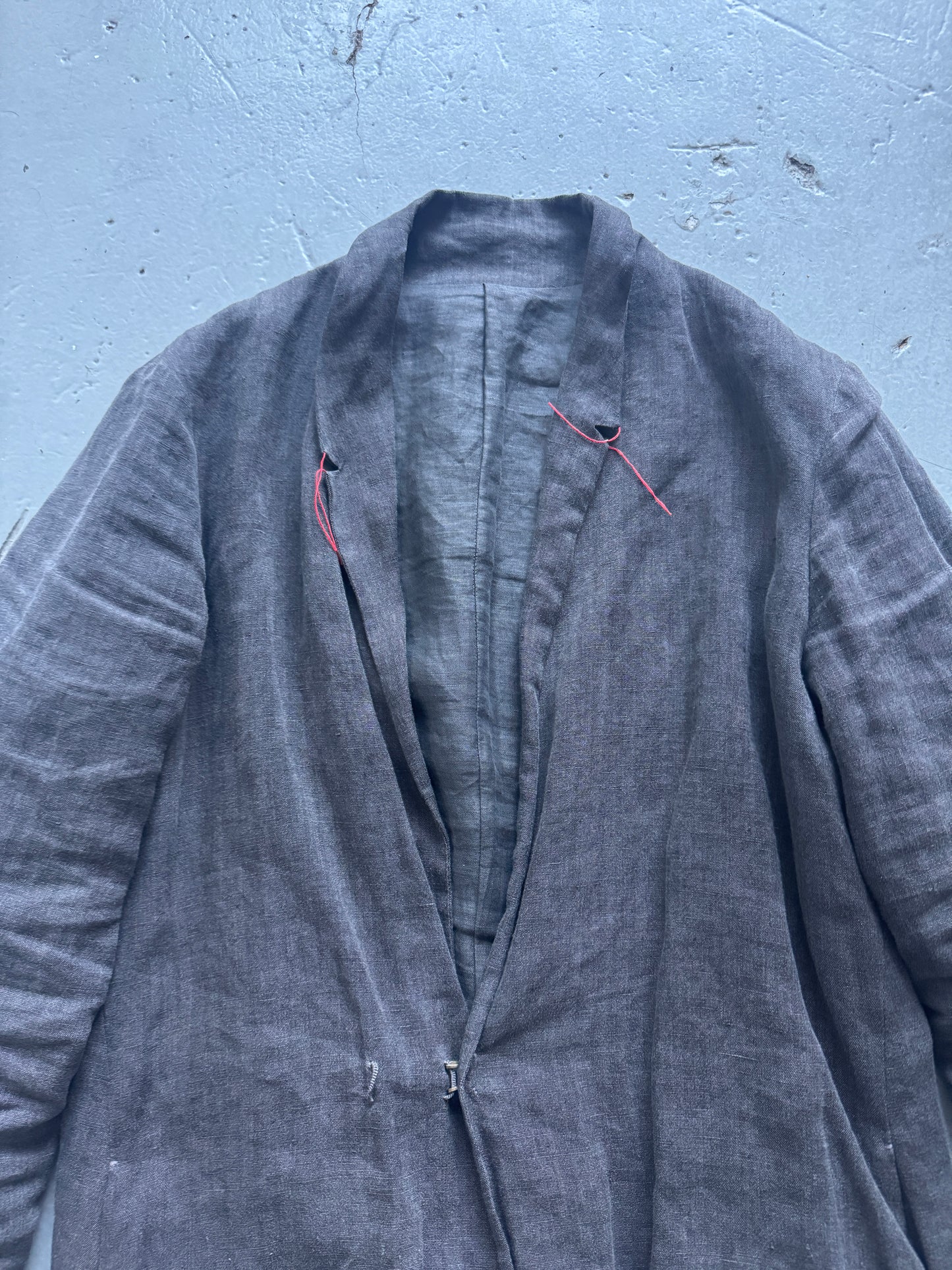 m.a+ double layer sleeve linen jacket