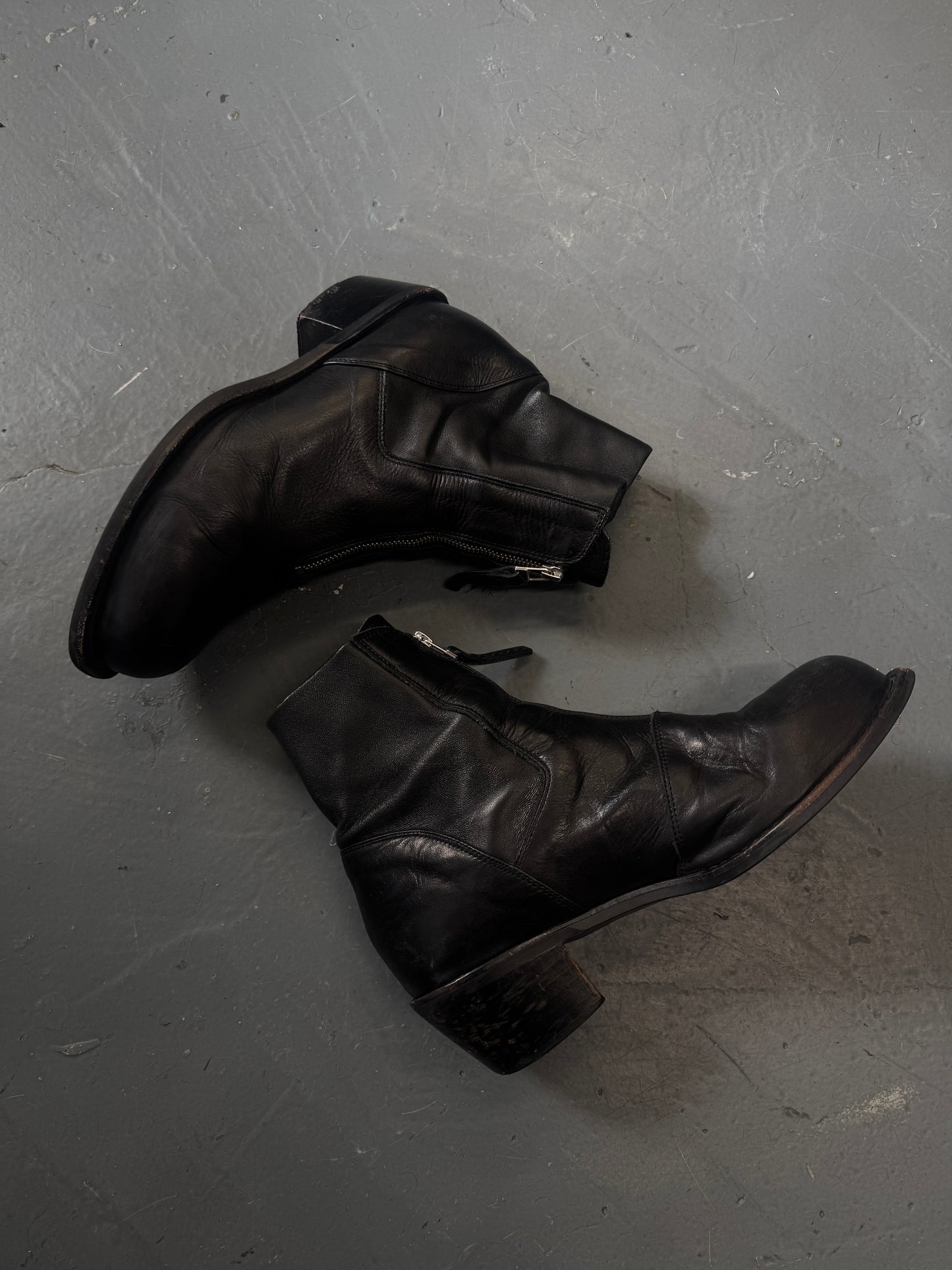 Mihara Yasuhiro x Studio Seven Front Zip Boots