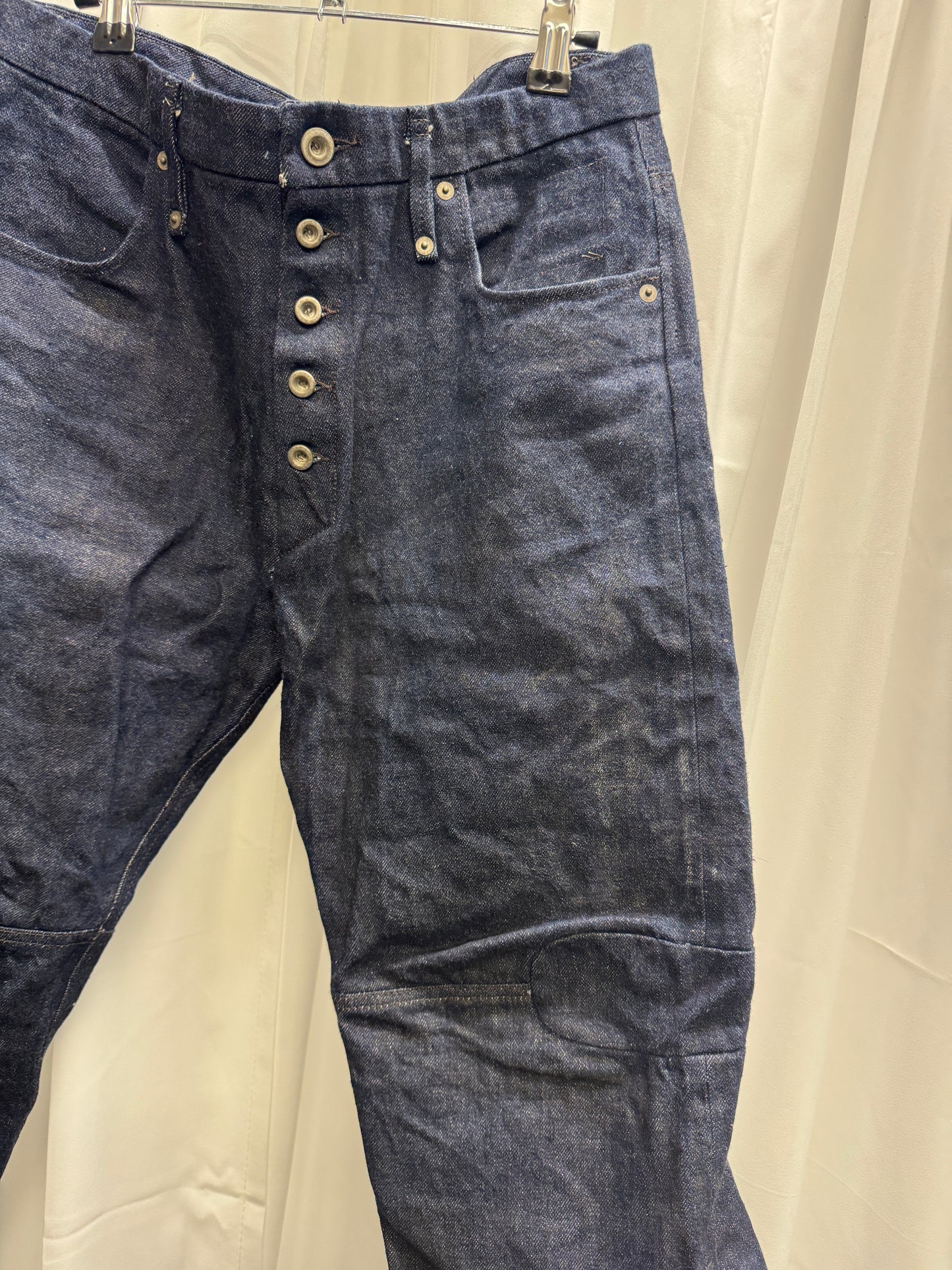 Luca Stucci Raw Denim 3D Capri