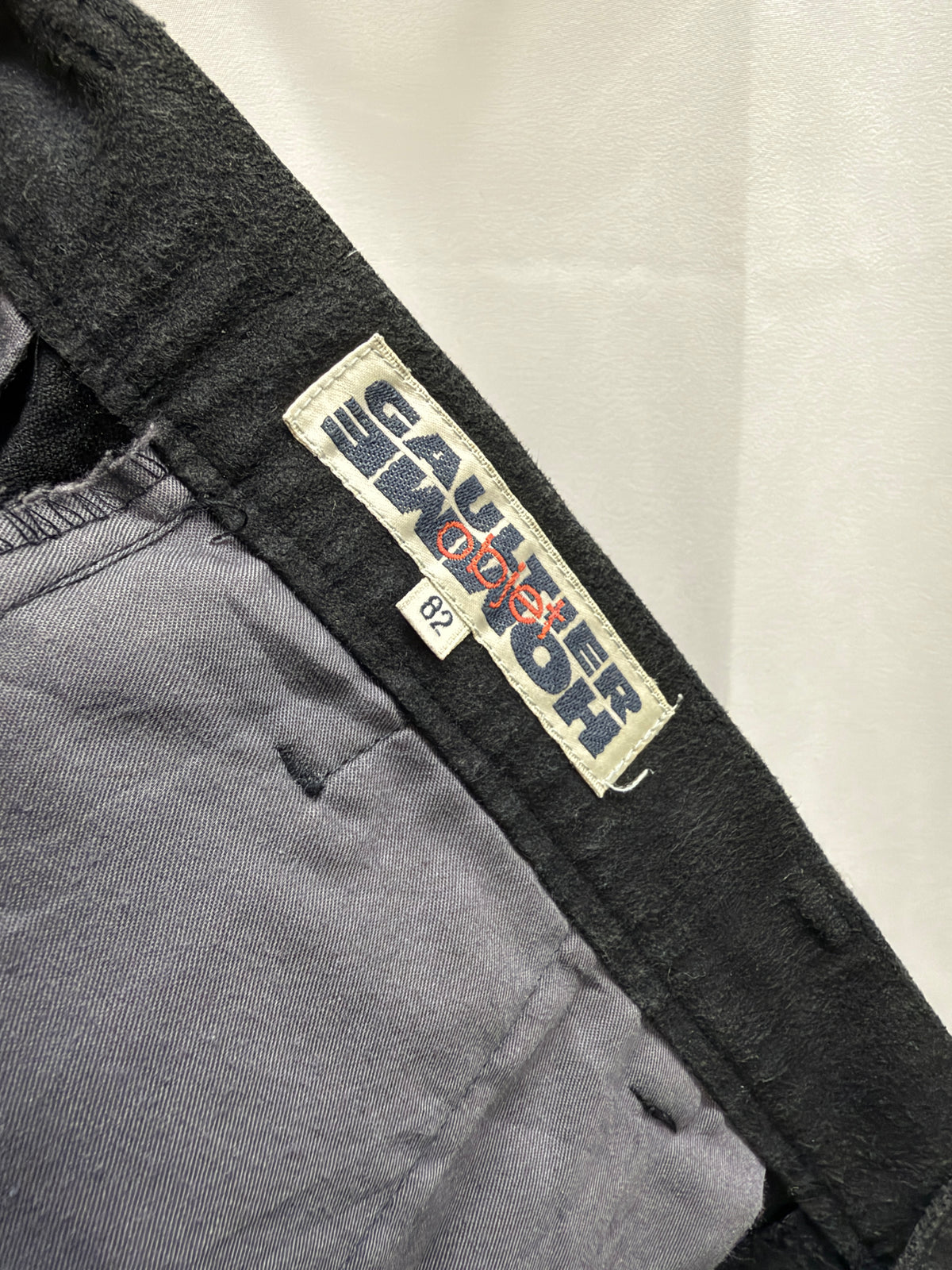 Jean Paul Gaultier Homme Objet 90s/00s Full Side-Zip Trousers (M)