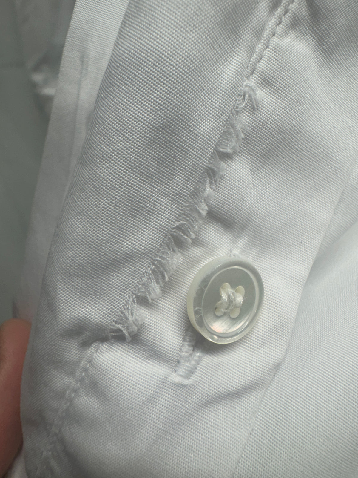 Kris Van Assche SS09 Metal Ring-Cuff Shirt