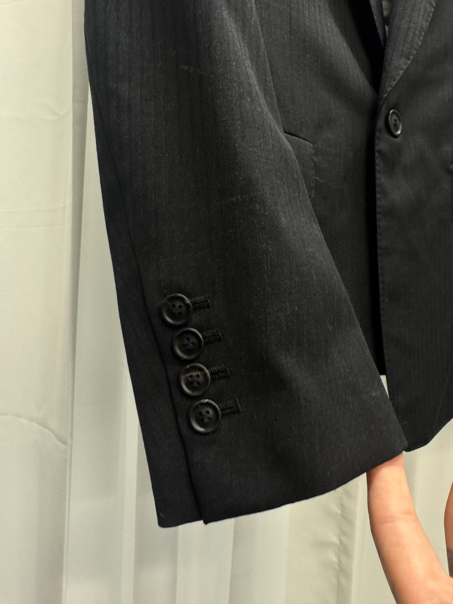 Julius SS08 Sample Single Button Tailored Wool Blazer