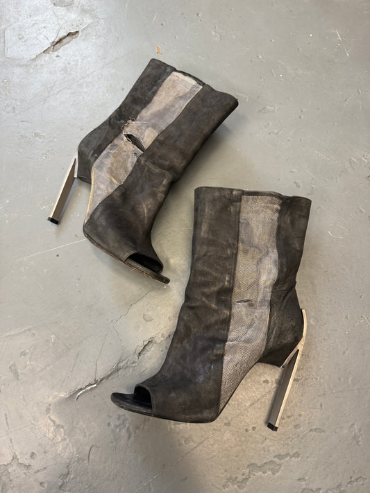 Luca Stucci Customised Leather and Metal Heel