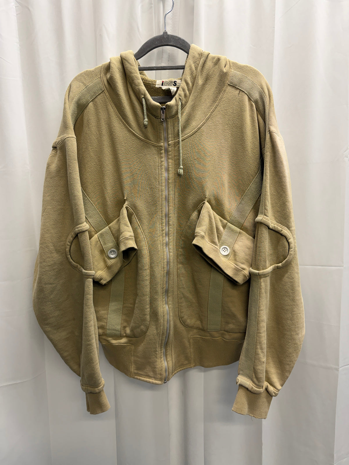 I.S. Issey Miyake Sport 3D Pocket Hoodie — 1980s