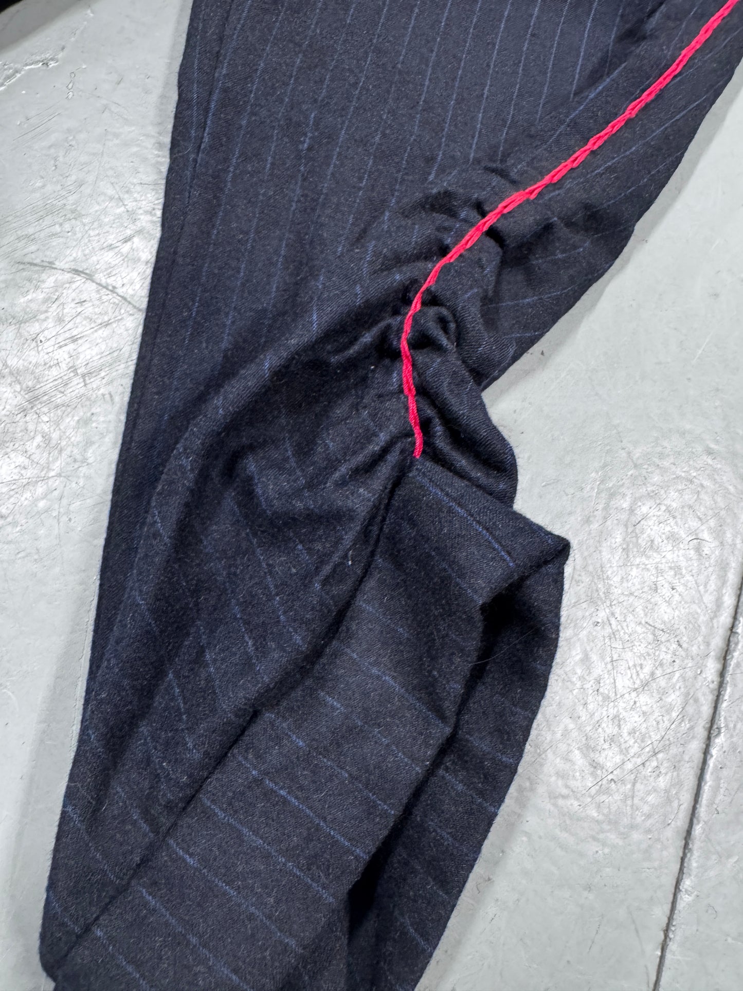 EZ Zegna Ruched Capri Pants