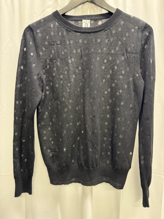 noir kei ninomiya spot patch knit