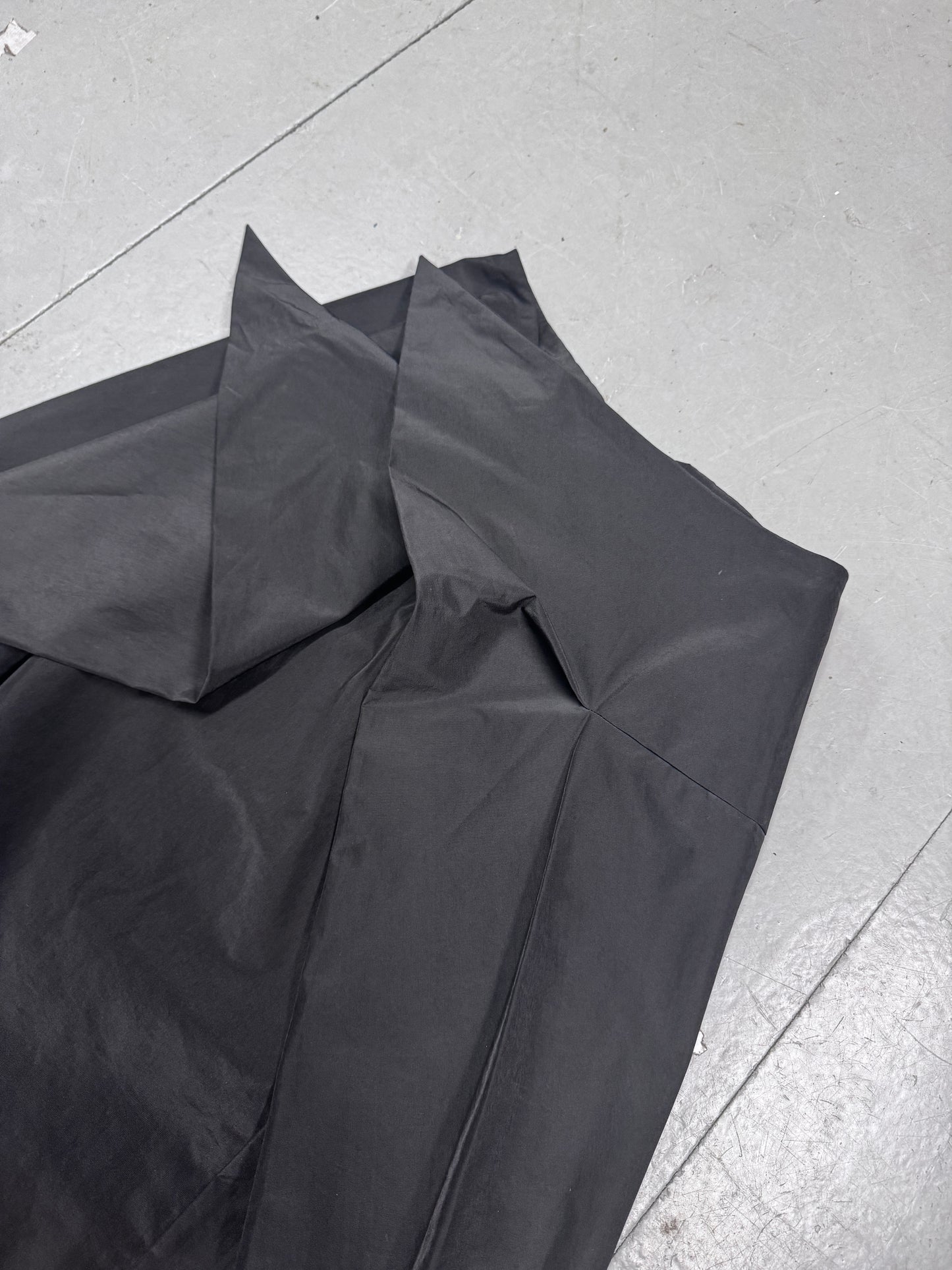 Comme Des Garcons Tricot Point Drape Skirt