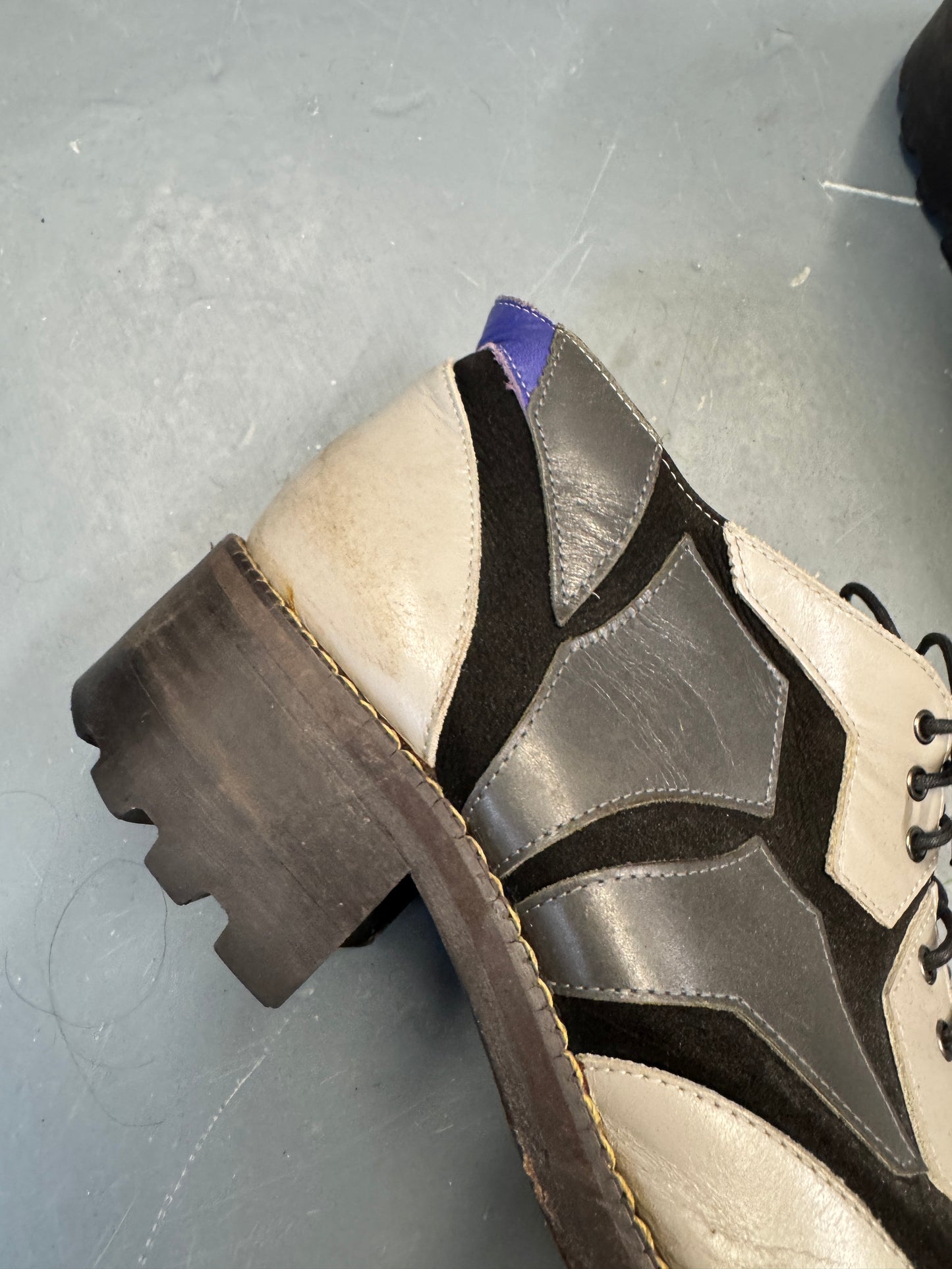 20471120 ss98 evangelion hog toe heeled boots